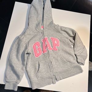 Baby gap toddler zip up hoodie.